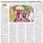 On mission to identify, preserve forgotten tirthas